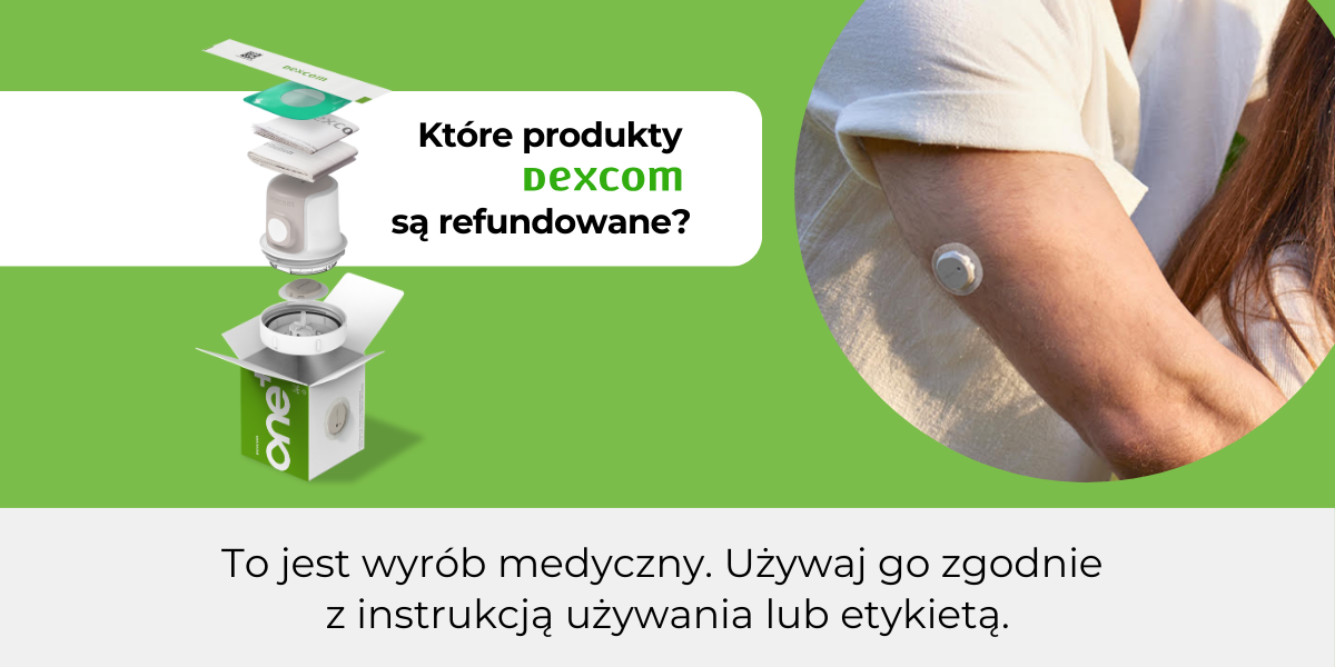 Refundacja produktów DEXCOM