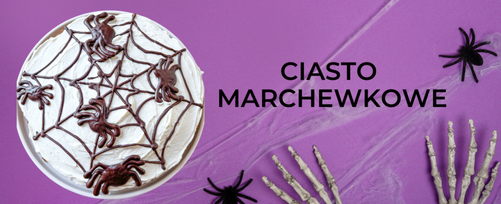 Ciasto na halloween dla diabetyka - Ciasto marchewkowe