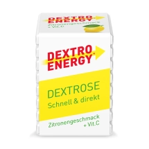 Glukoza Dextro Energy cytryna z witaminą C 46g - 8 pastylek