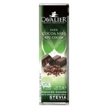 Baton z deserowej czekolady z palonymi ziarnami kakaowca Cavalier 40g
