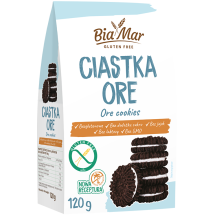 BiaMar, Ciasteczka ORE bezglutenowe, bez cukru 120g