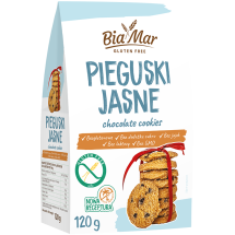 BiaMar, Ciasteczka Pieguski jasne bezglutenowe, bez cukru 120g