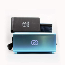 Zestaw minilodówka przenośna Lifeinabox z zasileniem bateryjnym +  powerbank Lifeina