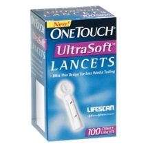 Lancety OneTouch® Ultrasoft 100 sztuk