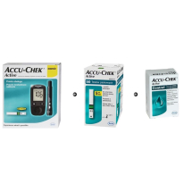 Zestaw Glukometr Accu-Chek Active + Paski Accu-Chek Active 50 sztuk + Płyn kontrolny