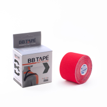 BB Kinesiology Tape – taśma kinezjologiczna 5 cm x 5 m, czerwona