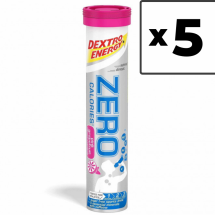 Zestaw 5 opakowań Dextro Energy Napój Zero Calories o smaku różowego grejpfruta