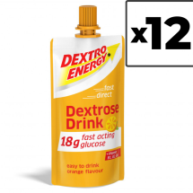 Zestaw 12 opakowań płynnej glukozy Dextro Energy o smaku pomarańczowym 2WW