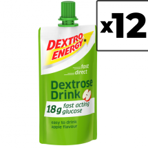 Zestaw 12 opakowań płynnej glukozy Dextro Energy o smaku jabłkowym 2WW