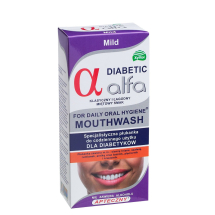 Płyn do płukania jamy ustnej Alfa Diabetic Mild 200 ml