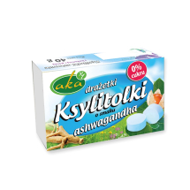 Cukierki Ksylitolki z Ashwagandhą 40g bez cukru