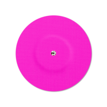 Plastry ochronne, okrągłe na sensor FreeStyle Libre 2 - 10 szt. kolor liliowy (różowy)