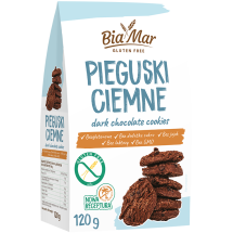 BiaMar, Ciasteczka Pieguski ciemne bezglutenowe, bez cukru 120g