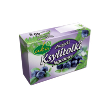 Cukierki Ksylitolki jagodowe 40g bez cukru
