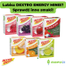 Zestaw 12 opakowań glukozy DEXTRO ENERGY Minis o smaku owoców leśnych 50g (33 pastylki)