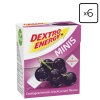 Zestaw 6 opakowań glukozy DEXTRO ENERGY Minis o smaku czarnej porzeczki 50g