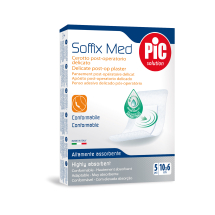 Plastry włókninowe  Soffix Med 6x10 cm (5 szt.) antybakteryjne