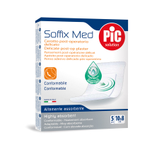 Plastry włókninowe  Soffix Med 8x10 cm (5 szt.) antybakteryjne