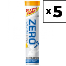 Zestaw 5 opakowań Dextro Energy Napój Zero Calories o smaku pomarańczowym