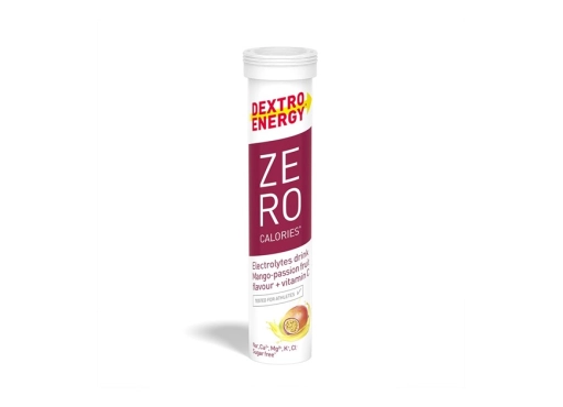 Dextro Energy Zero Calories Mango Passion Fruit mango marakuja z wit. C tuba 20 x 4,1