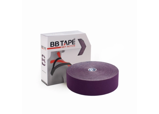 BB Kinesiology Tape – taśma kinezjologiczna 5 cm x 32 m, fioletowa