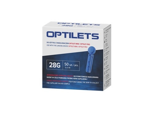 Lancety OPTILETS 50 sztuk