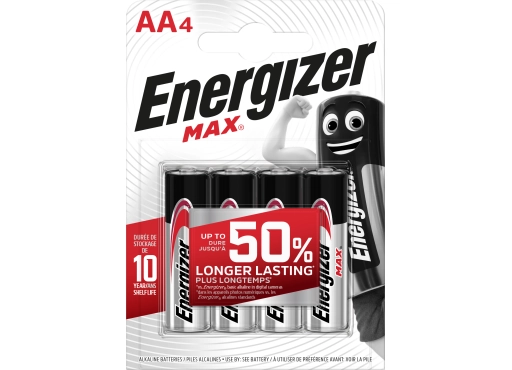 Baterie Energizer®, 4 sztuki AA 1.5 do pomp Medtronic 640G, 780G
