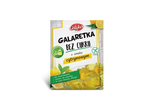 CELIKO Galaretka cytrynowa bez cukru 14g