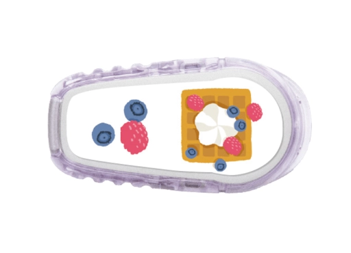Naklejka na Dexcom G6 – gofry