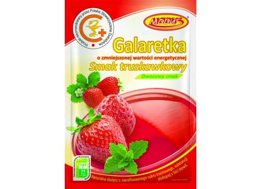 Galaretka o smaku truskawkowym 47g