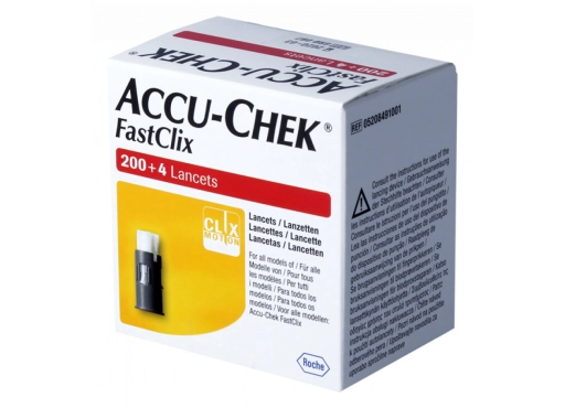 Lancety Accu-Chek FastClix 204 sztuki