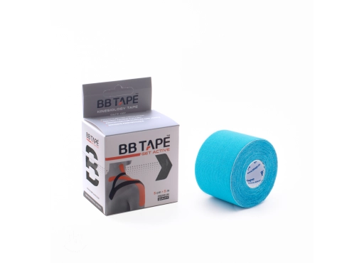 BB Kinesiology Tape – taśma kinezjologiczna 5 cm x 5 m, niebieska