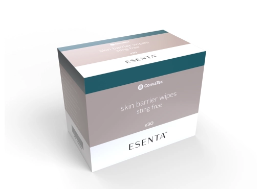 ESENTA™ Chusteczki ochronne, nieszczypiące przeciw podrażnienom skóry opakowanie 30 szt.