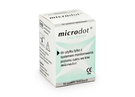 Paski do glukozy Microdot 50 sztuk