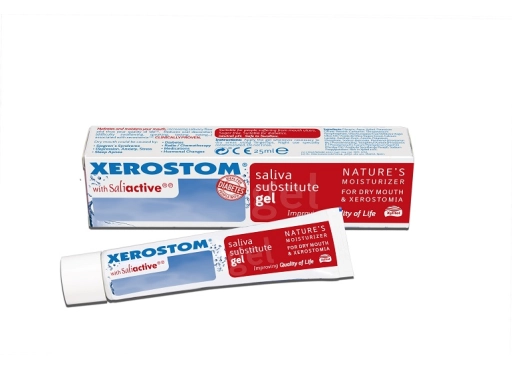 Xerostom Gel Saliva Substitute 25 ml - substytut śliny, zwiększa wydzielanie śliny