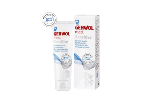Gehwol Krem Sensitive z mikrosrebrem do skóry wrażliwej, 75 ml