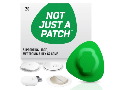 Not Just A Patch, plastry na sensory FreeStyle Libre i Medtronic - zielone, 20 szt. [1 plaster = 5,95 zł]