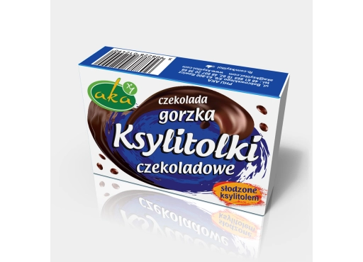 Cukierki Ksylitolki gorzka czekolada 33 g