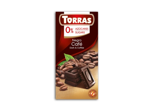 Czekolada Torras gorzka z kawą 75g
