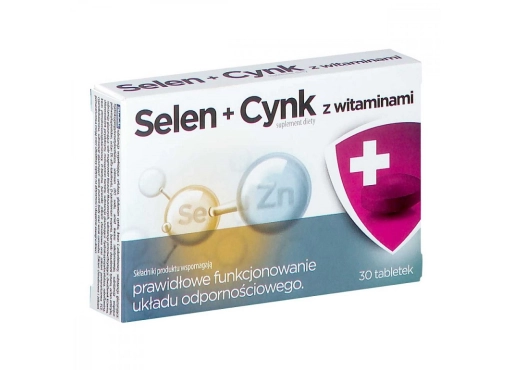 Selen + cynk, 30 tabletek