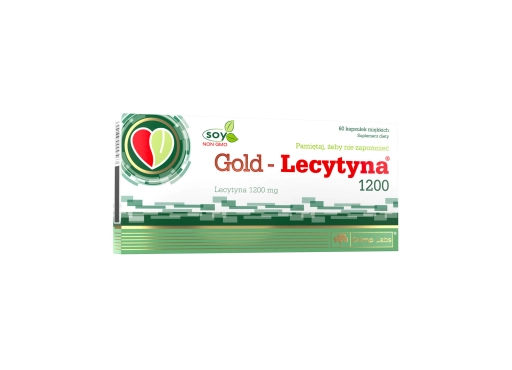 Gold-Lecytyna 1200, 60 kapsułek