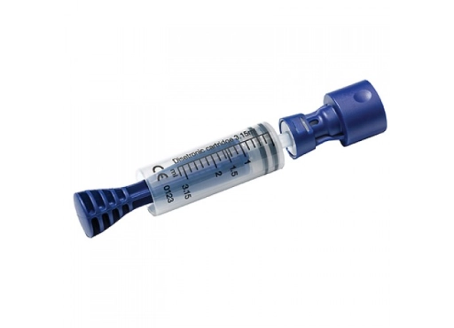 Pojemnik na insulinę do pomp Accu-Chek plastikowy niebieski - 1 szt.