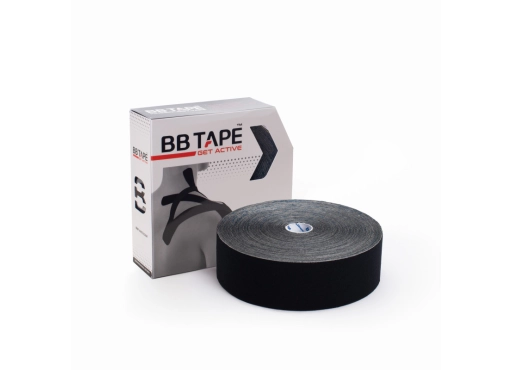 BB Kinesiology Tape – taśma kinezjologiczna 5 cm x 32 m, czarna