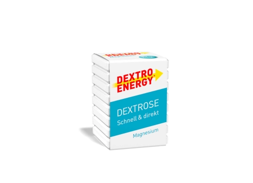 Glukoza Dextro Energy z dodatkiem magnezu 46g (8 pastylek)