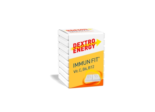 Glukoza Dextro Energy ImmunFit o smaku multiwitaminy 46g - 8 pastylek